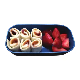 Peanut butter & jelly rolls