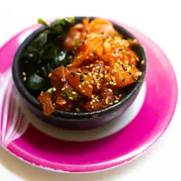 Spicy sashimi
